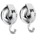 Heavy Duty Vacuum Suction Cup Hooks (2 Pack) Specialized For Kitchen Bathro