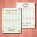 Background frame Metal Cutting Dies For Scrapbooking Stencils DIY Album Card FT