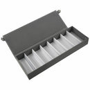 Box Porta Sunglasses Case Pouch Bag Glasses Case Display Tray Gray