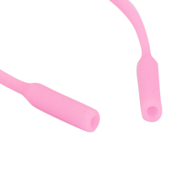 Children's sunglasses Silicone Band Strap + Anti Slip Ear Hooks Holder Pink