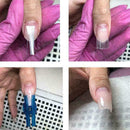 8Pcs Extension Gel Nail Builder Tips Nail Extension Set Tools Gel DIY Nails S9O8