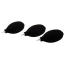3 x Mini Blower Compressed Air duster For Pressure Precis Ultra Black