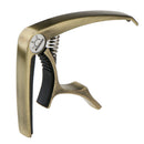 Guitar Ukulele Capo Quick Release Key Trigger Clamp Nail Puller Bronze