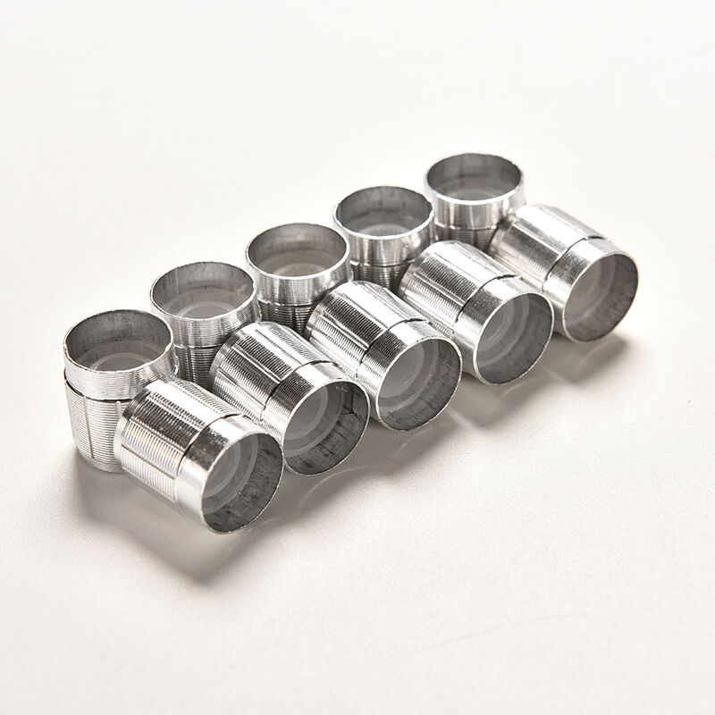 10PCS Aluminium Potentiometer Knobs Volume Control Amplifier Shaft 6MM Gift  FT