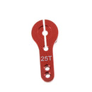 25T 35Mm Teeth Tooth Steering Half Servo Arm Horn for 1/8 1/10 RC Car Boat  Z6F6