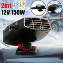 12V 150W 2 In1 Car Auto Heater Hot Cool Fan Windscreen Window Demister