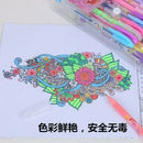 48Pcs/set Gel Pen Refills Glitter Metallic Pastel Fluorescence Pen Ink Refills