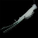 5pcs Luminous Shrimp Baits Fishing Lure Single Hook Tackle Crank Fish Tool Hot