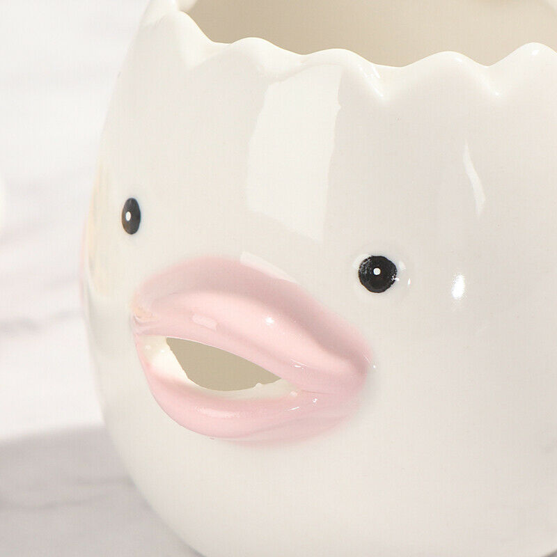 1*Creative Ceramic Egg Dividers Egg Yolk White Separator Kitchen Tool Home S Ew