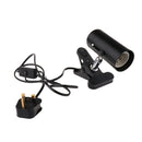 Reptile Amphibians Terrarium Ceramic UVB Bulb Lamp Holder E27 UK Plug Black