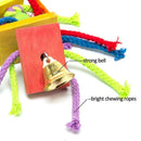 Bird Knots Block Chewing Toys-Parrot Toys Bird Toys (For Large Birds Macaw