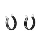 2 x Stainless Steel Universal Motorcycle Exhaust Pipe Bracket Replacement 14.5cm