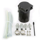 Universal Baffled Oil Catch Tank Can Car Racing Engine Reservoir Breather B