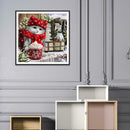 5D DIY Full Drill Diamond Painting Cross Stitch Embroidery (Scarf Cat)