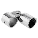 Marine Boat Stainless Sterel 1"/25mm Bimini Top Caps External Eye End Deck Hinge