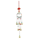 Lucky Elephant Wind Chimes Outdoor Windbell Copper Chinese Knot Beads Chris