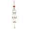 Lucky Elephant Wind Chimes Outdoor Windbell Copper Chinese Knot Beads Chris