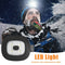 USB Rechargeable LED Light Replacement for DIY Fishing Beanie Hat (4 LED) A