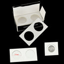50Pcs Stamp Coin Holders Cover Case Storage 2X2" Flip 35mm New MO