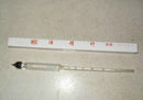 Proof and Tralle Hydrometer alcohol meter 0 to 100%
