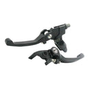 Clutch & Brake Handle Levers for Dirt Bike Motorbike Handle Bar Black