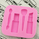 New Silicone Lipstick Fondant Mould Cake Decorating Chocolate Mold Baking M8M3