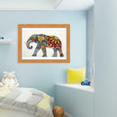 5D DIY Special Shaped Diamond Painting Elephant Pattern Embroidery Ornament