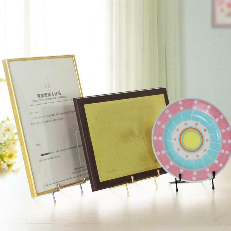 Heavy Duty Desktop Rack Display Easel Stand Book Bowl Picture Photo Holder_S