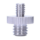 Camera Screw Adapter 1/4 inch Male to 1/4 inch Male Screw 1/4 Male to 3/8 M