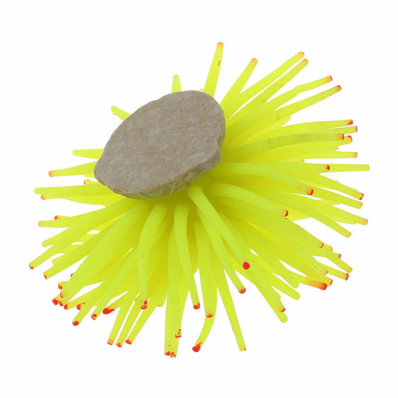 Silicone Aquarium Fish Tank Decor Artificial Coral Plant Underwater Decorat O9S7