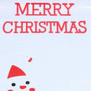 Cute Snowman Wall Stickers Removable PVC Showcase Home Decoration Art Mural