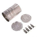 1PC Round Shape Stainless Steel Ham Press Maker Machine Seafood Meat Poultr Z5X3