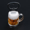 Beer Bottle Opener for Kitchen Bar Party Supplies Beer Cup Shape Fridge Magnet L
