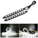 2PCS Bright White 12V 9 LED Daytime Light DRL Car Fog Z9R4 Supply L Lamp Dr I7T0