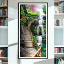 Ladder 5D DIY Full Drill Diamond Painting 3-pictures Combination Kit Crafts
