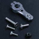 For Axial SCX10 II Upgrade Parts (AX90046, AX90047) Aluminum 24T Steering a