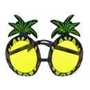 Hawaii Pineapple Pattern Glasses Plastic Fruit Spectacles for Party Decor