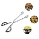 kitchen tongs stainless steel  food cooking scissors tongs buffet pliers TO