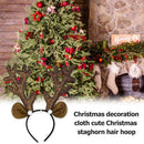 Christmas Reindeer Antlers Headband Hook for Adults Kid Gift Head Accessory A