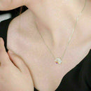 Fashion Charm Jewelry Crystal Pendant Chain Chunky Choker Necklace 1pc Stat F5J9