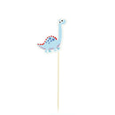 9pcs/set DIY Cake Flag Cartoon Dinosaur Cake Topper Kids Birthday Party Dec ME
