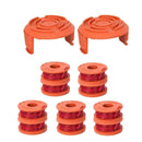 12Pack Replace Spool String Trimmer Line For WORX And Pack 2 10 Cap Spool F3V1