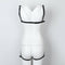 Body Chest PU Leather Adjustable Hollow Out Straps Belt Club Costumes