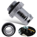 Brass Fittings Nozzle G1/4 Thread Connector Suit for 8-9.5mm Cooling Water Tube