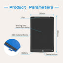 12in LCD Electronic Writing Tablet Digital Drawing Handwriting Pad (Black)