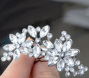 Wholesale Women Flower Rhinestone Hair Clip Headwear Hairpin Hair Accessories