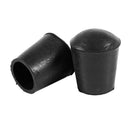 Rubber Furniture Table Foot Cover Tips Protector 15mm Inner Dia 4 Pcs N9R9