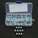 100pcs/Box Variable Resistors Potentiometer Assortment Box Kit 500ohm + S9Y X9J9