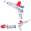 1.5 Inch Garden Impact Water 360 Degree Adjustable Sprinkler Durable Zinc A