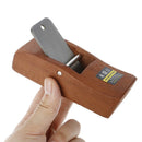 Mini Woodworking Flat Plane Bottom Wood Hand Planer Edged Handle DIY ToolB Gw